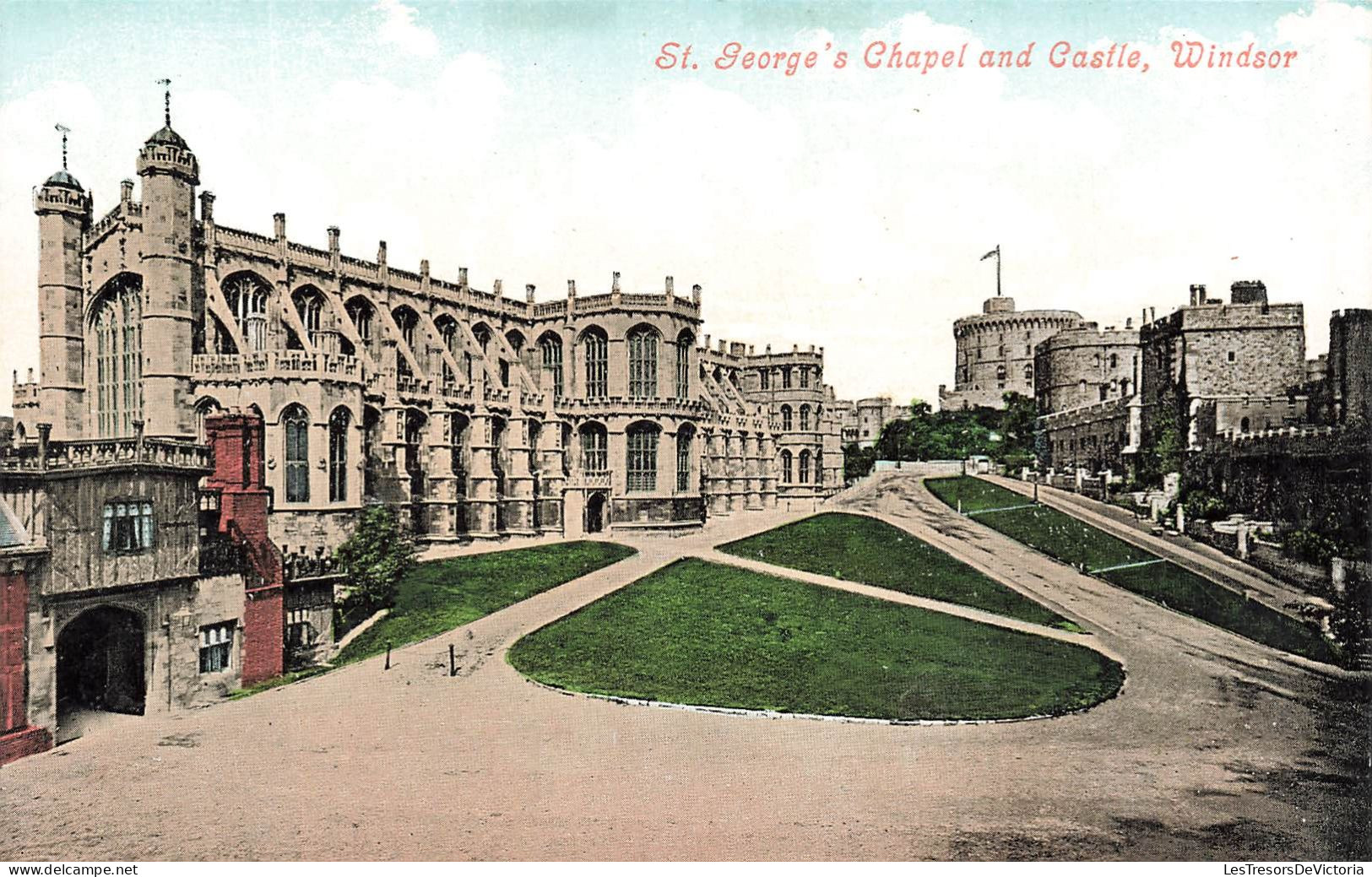 ROYAUME-UNI - Angleterre - Windsor - St. George's Chapel And Castle - Carte Postale - Windsor