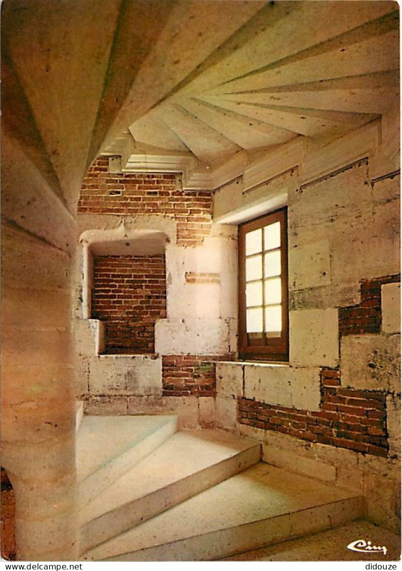 61 - Mortrée - Intérieur Du Château D'ô - L'escalier Pierre - Salle Des Gardes - Carte Neuve - CPM - Voir Scans Recto-Ve - Mortree