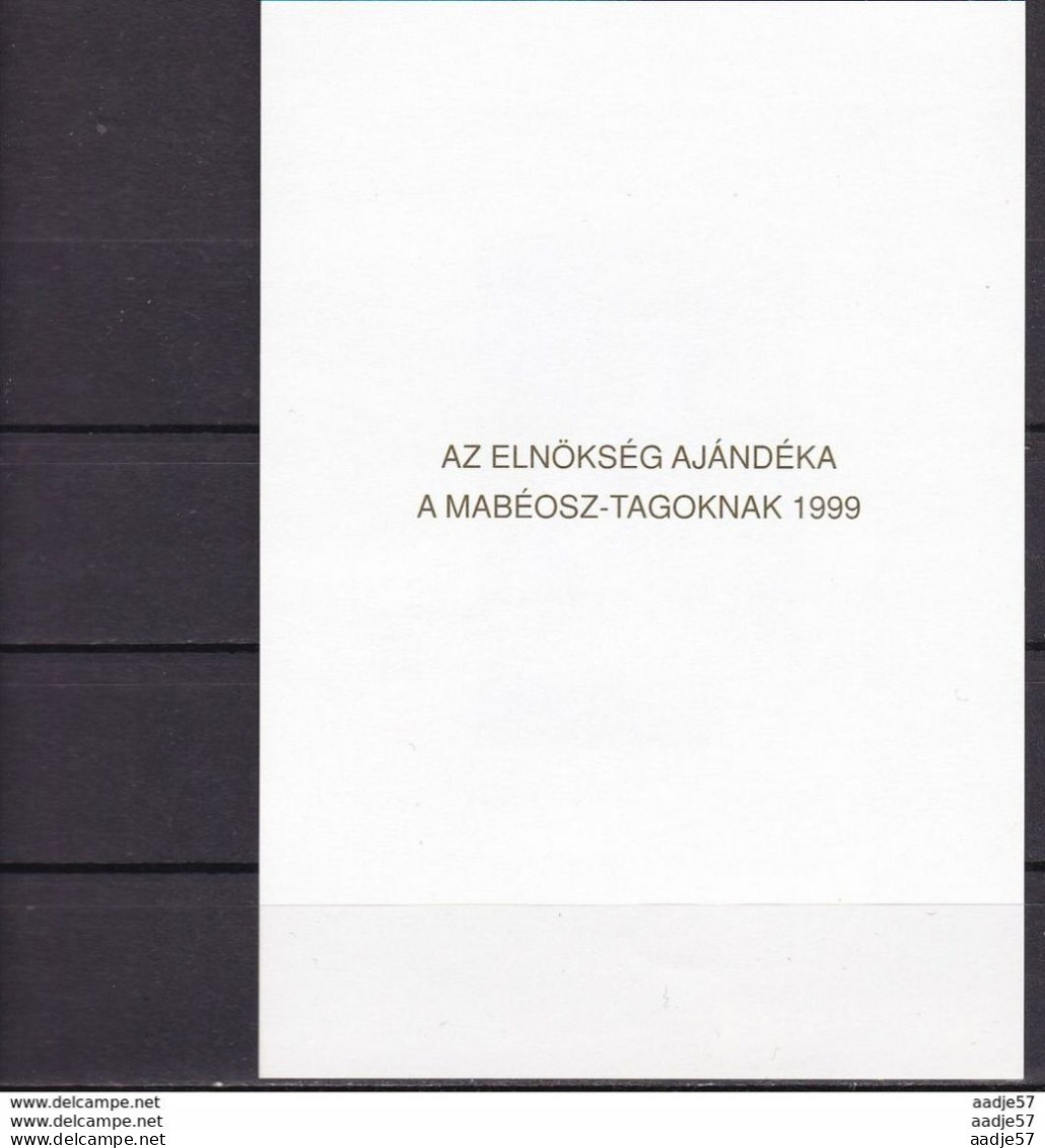 HUNGARY- 1999.Commemorative Sheet - Queen Maria Terezia - Souvenir Version MNH** - Other & Unclassified