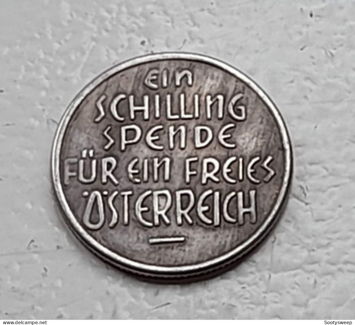 Third Reich Commemorative Medallion Metal (Reproduction) - Hitler Commemorative Metal Medallion (Reproduction) - Sonstige & Ohne Zuordnung