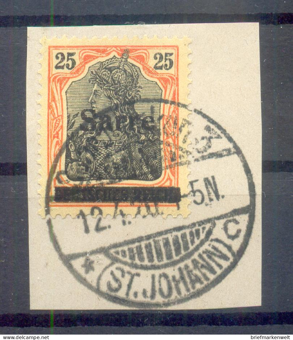 Saar 9b Herrlich Auf Gest. Luxusbriefstück BPP 130EUR (14124 - Lettres & Documents