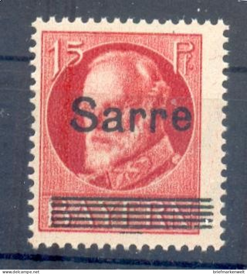 SAAR 20c FARBE** MNH POSTFRISCH BPP 20EUR (69514 - Neufs