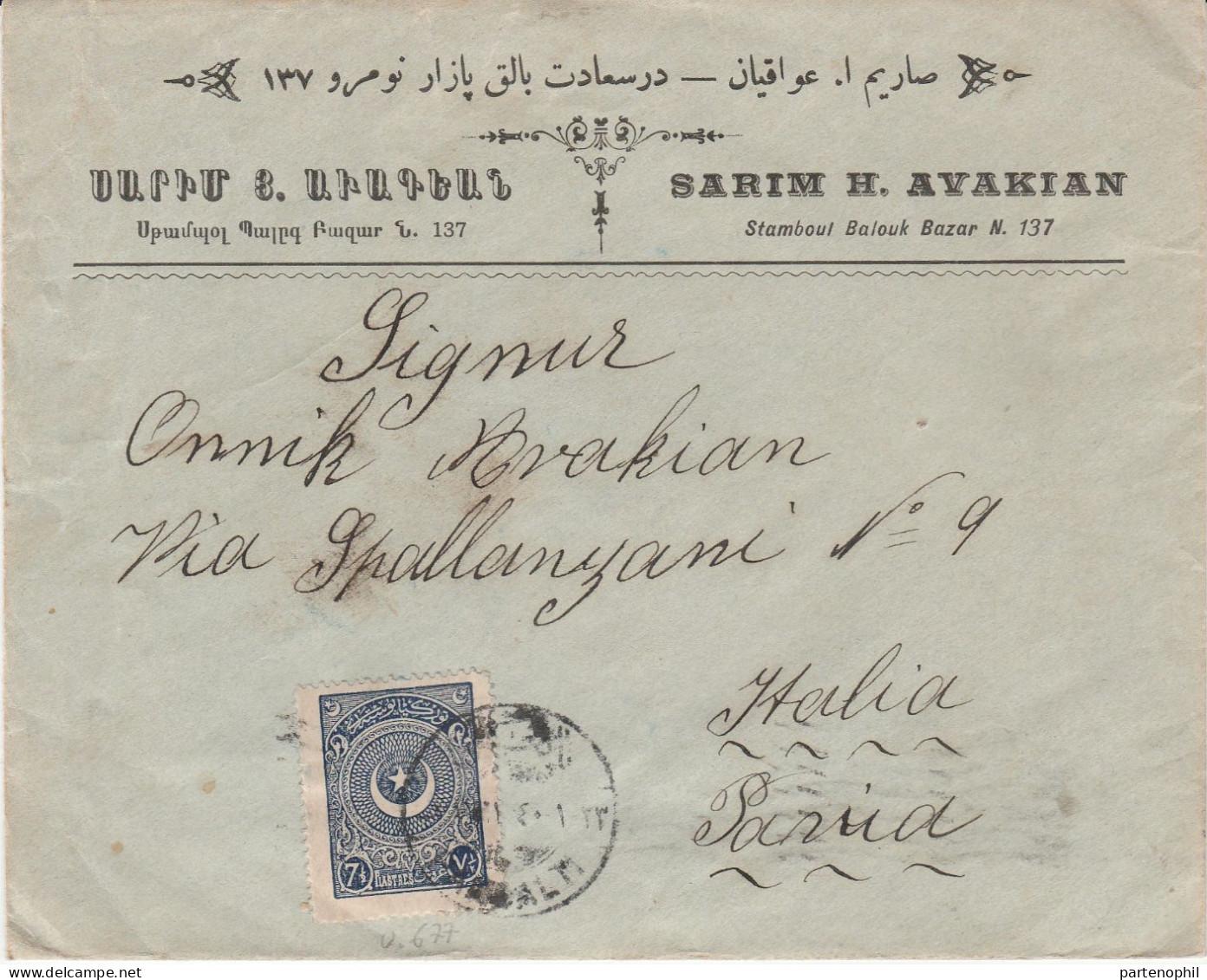 Turkey - Postal History - Postgeschichte - Storia Postale - Histoire Postale - Storia Postale