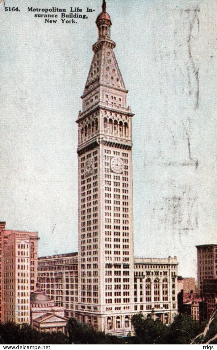 New York - Metropolitan Life Insurance Building - Andere Monumente & Gebäude