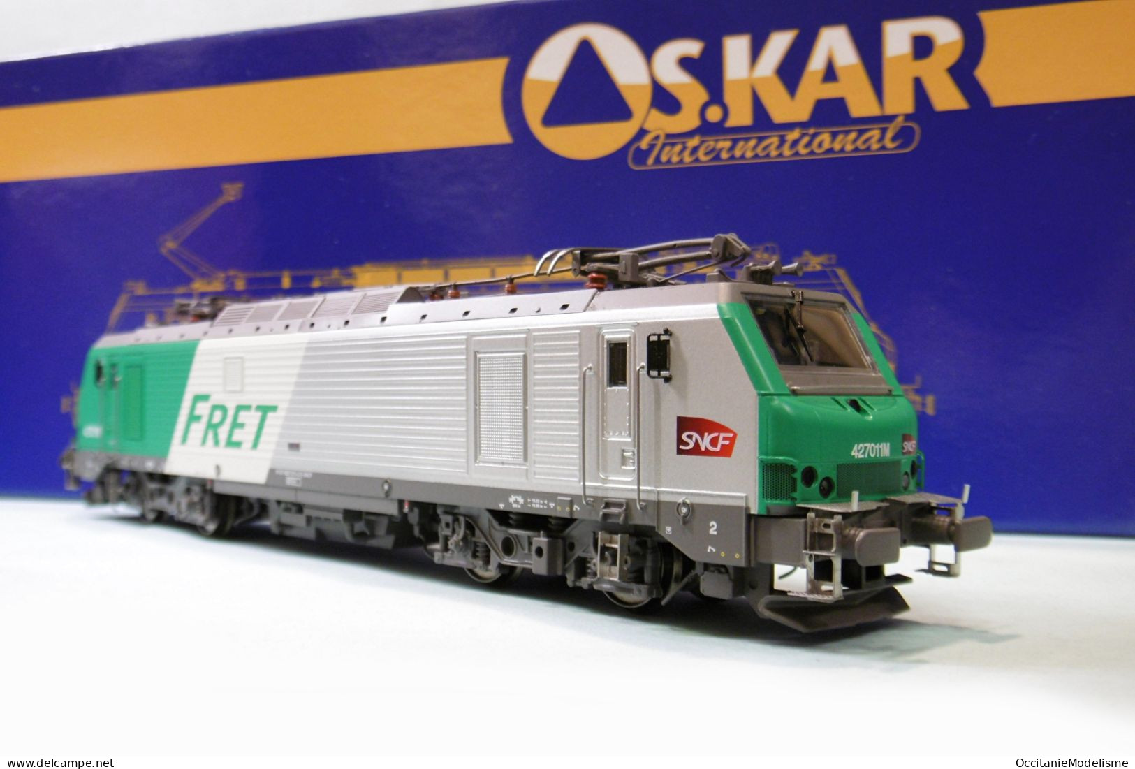 Oskar - Locomotive Electrique BB 427011 FRET SNCF Réf. OS2704 Neuf NBO HO 1/87 - Loks