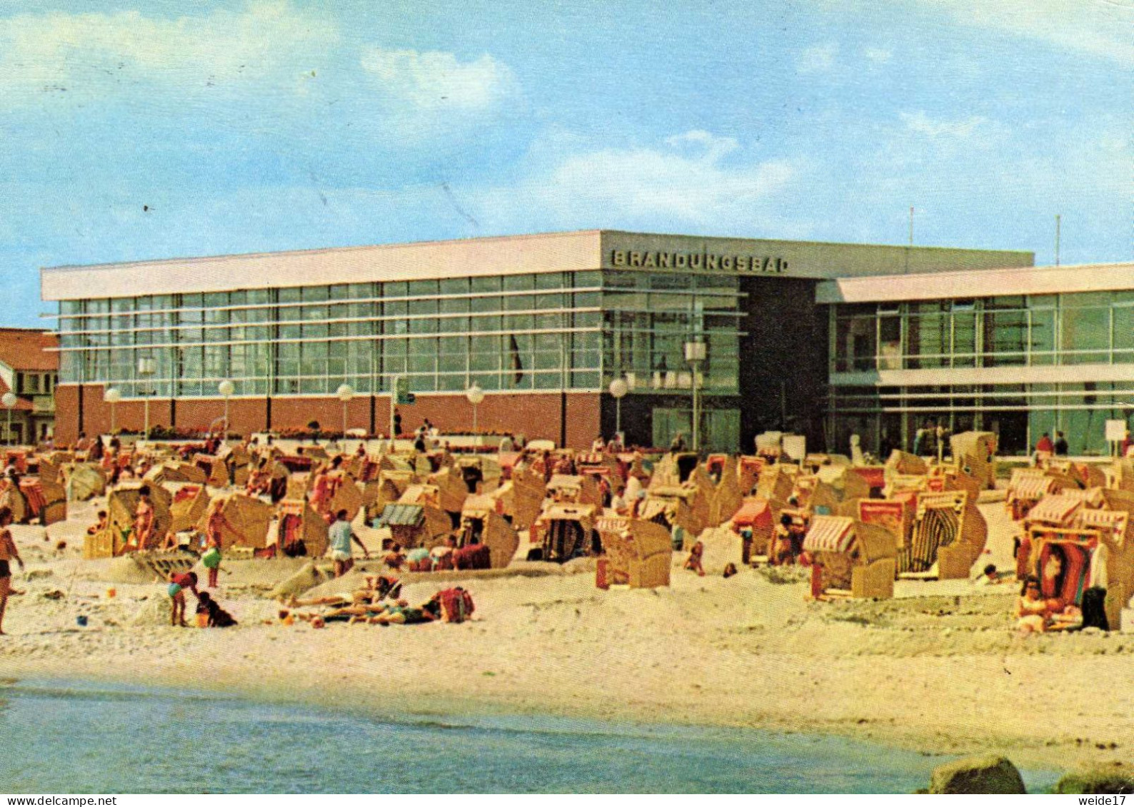 05685 - Ostseeheilbad GRÖMITZ - Blick Auf Den Strand Und Das Brandungsbad - Groemitz