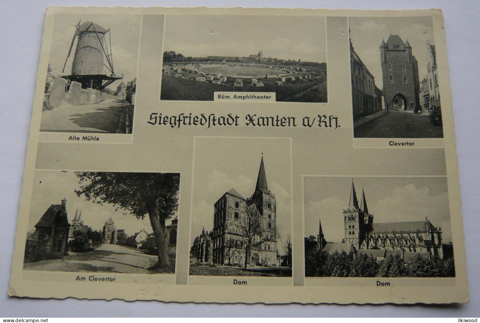 Siegfriedstadt Xanten Am Rhein - Clevertor, Dom, Alte Mühle - Xanten