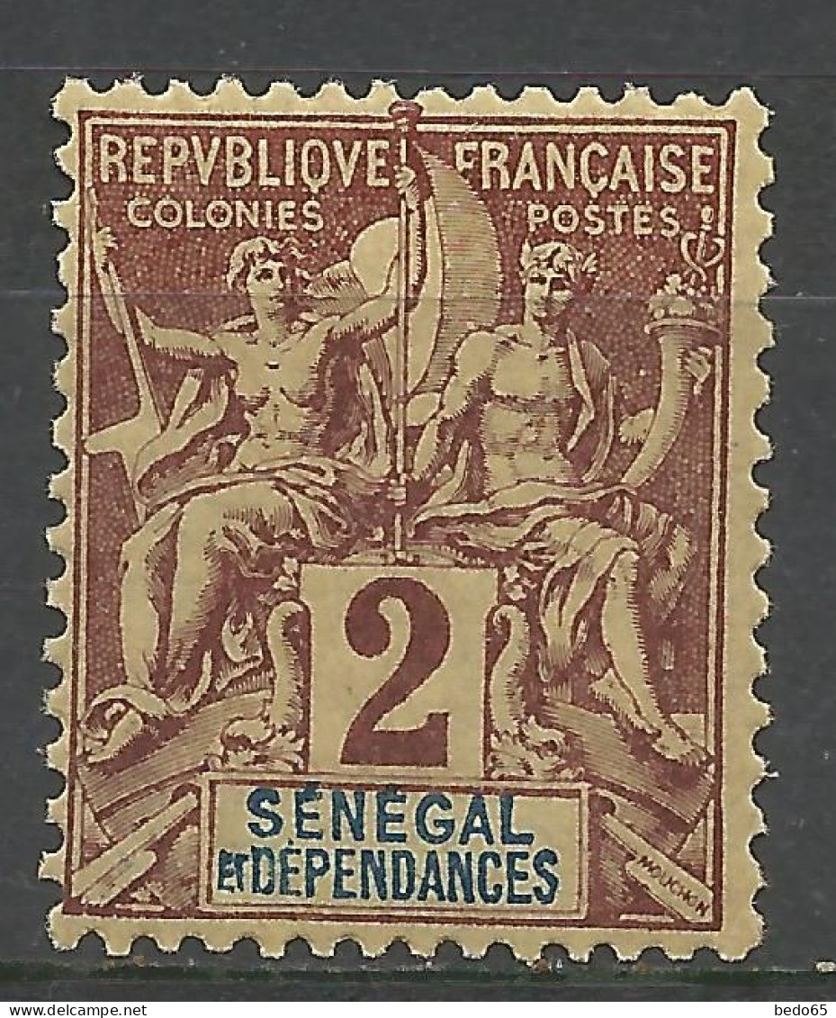 SENEGAL N° 9 NEUF** LUXE SANS CHARNIERE / Hingeless / MNH - Neufs