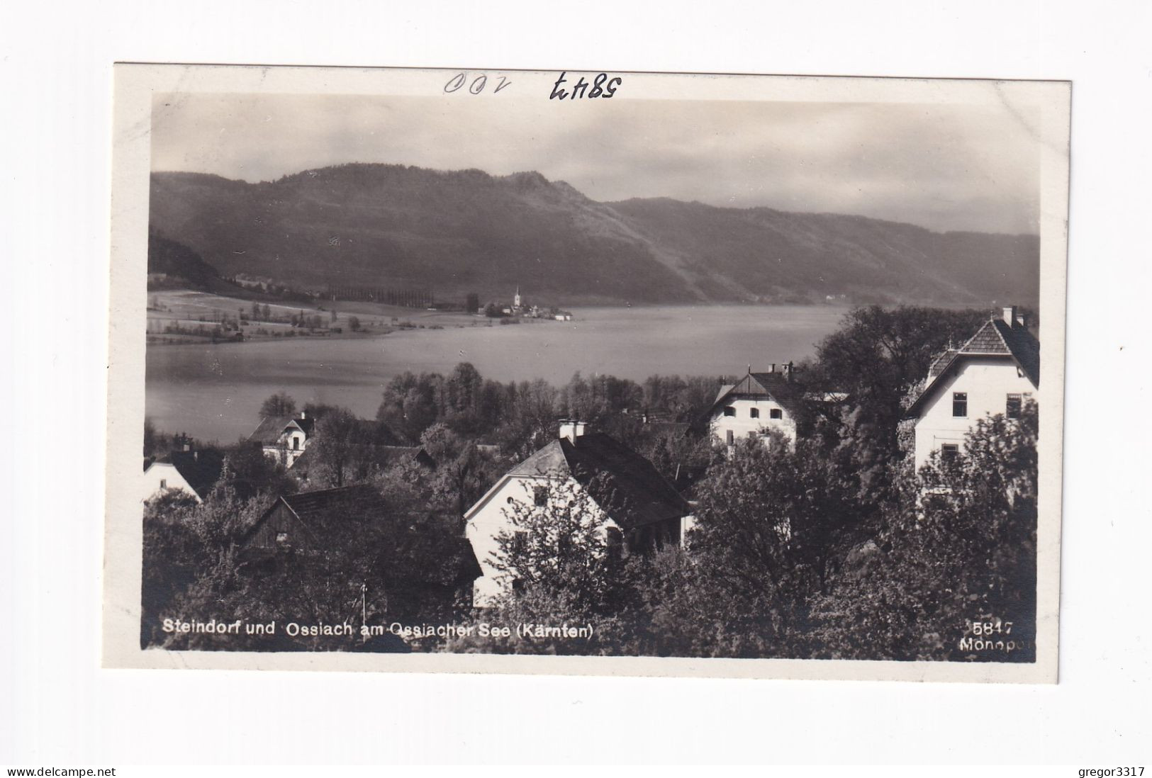 E6091) STEINDORF Und OSSIACH Am OSSIACHERSEE - Häuser Detail Ansicht Im Vordergrund ALT! - Ossiachersee-Orte