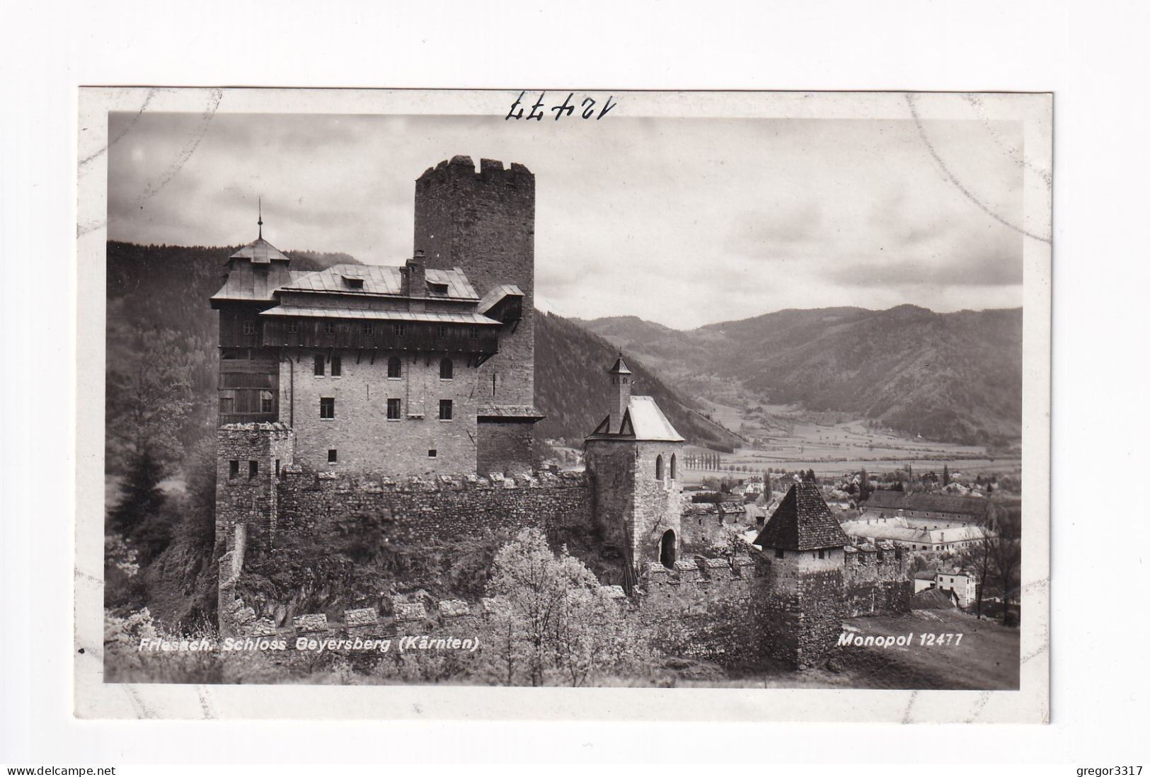 E6097) FRIESACH - Schloss GEYERSBERG - Kärnten - FOTO AK - Monopol 12477 - Friesach