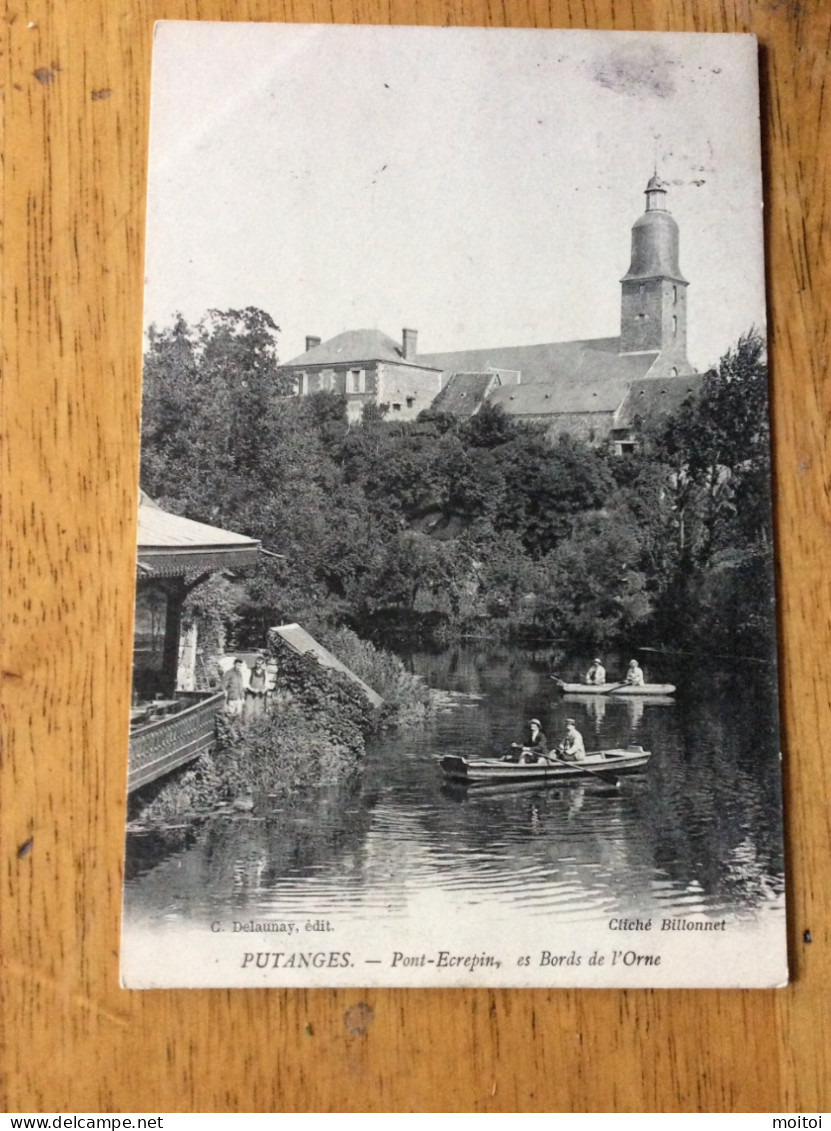 Putances Pont Ecrepin Lavoir Et Barques TBE - Putanges