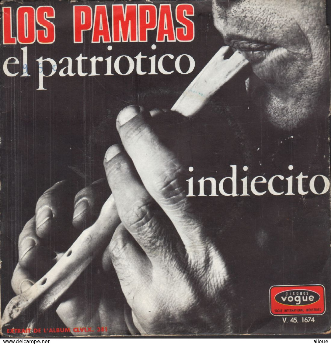 LOS PAMPAS - FR SG - EL PATRIOTICO + 1 - Wereldmuziek