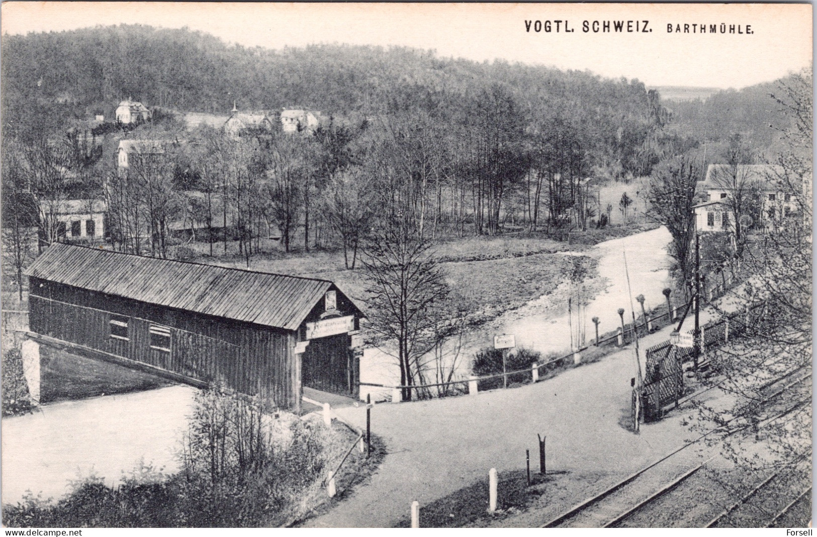 Barthmühle , Vogel. Schweiz (Eisenbahngelände) (Ungebraucht) - Poehl