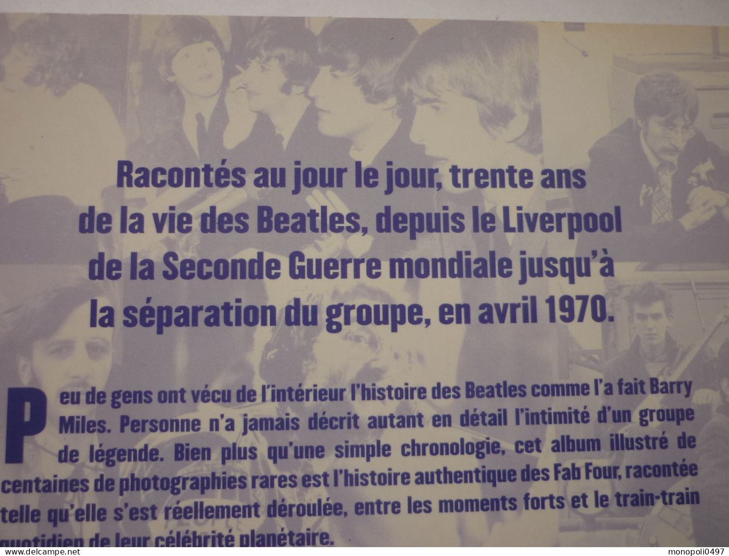 Lot deux livres sur les Beatles