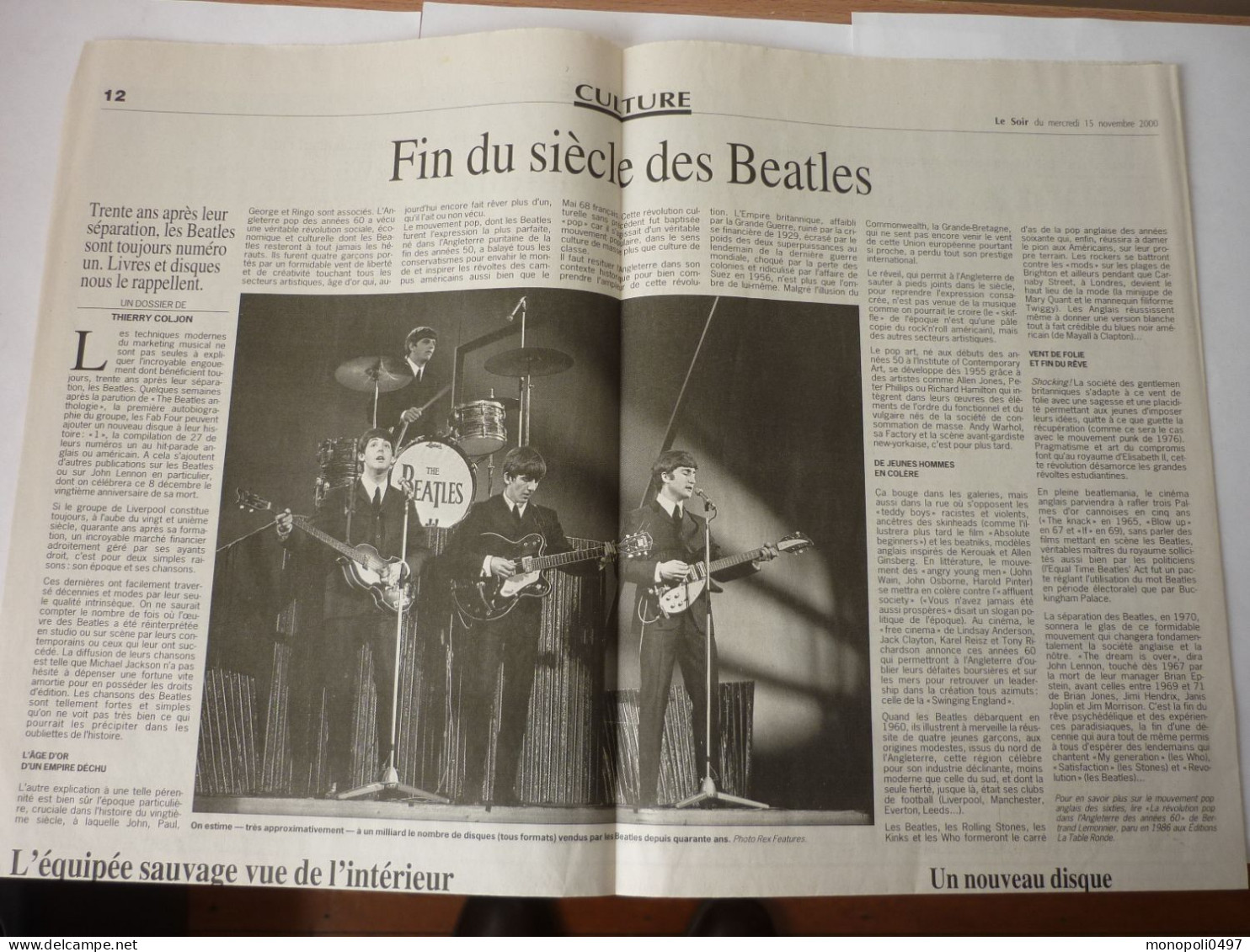 Lot deux livres sur les Beatles