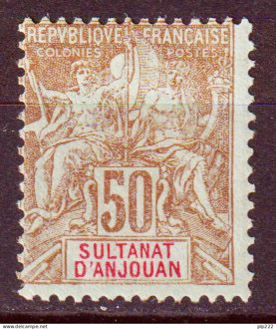 Anjouan 1900 Y.T.19 */MH VF/F - Nuovi