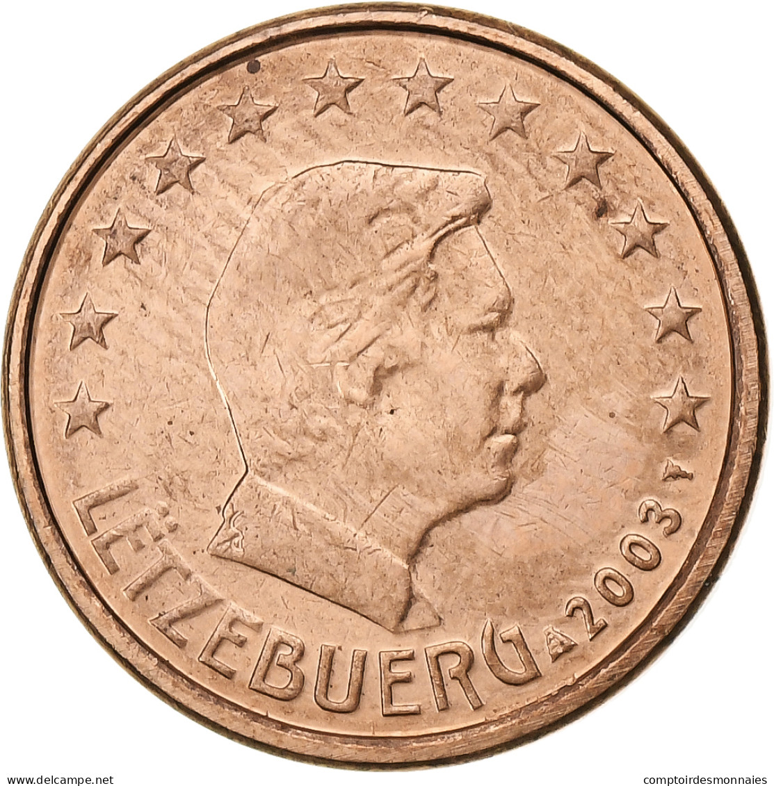 Luxembourg, 1 Centime, 2003, SUP, Cuivre Plaqué Acier, KM:75 - Luxembourg