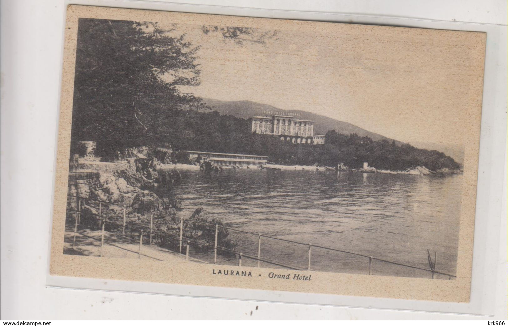 YUGOSLAVIA TRIESTE B ISTRA  1947 LOVRAN  Nice Postcard - Brieven En Documenten