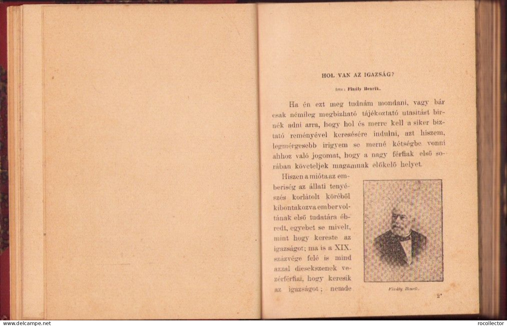 Erdélyi Irok és Müvészek Almanachja Szerkesztettek Fekete Béla és Miskolczi Henrik, 1892, Budapest C4328N - Livres Anciens