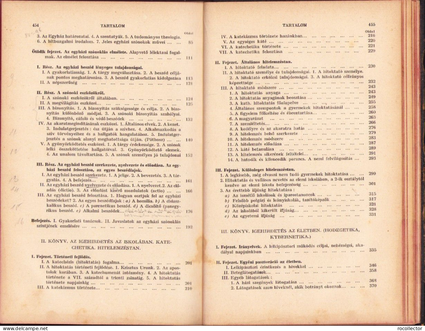 Az Igehirdetés Egyetemes Előadások A Lelkipásztorkodástan Köréből Irta Mihályfi Ákos, 1921 C6698N - Old Books