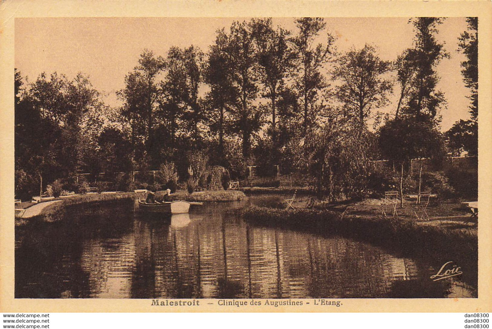 56 MALESTROIT CLINIQUE DES AUGUSTINES L'ETANG - Malestroit