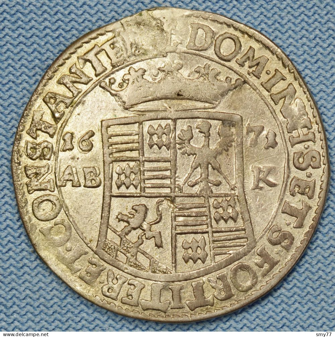 Mansfeld Eisleben • 1/3 Thaler 1672 • Johann Georg III • Taler •  HRR / German States • [24-476] - Sonstige & Ohne Zuordnung