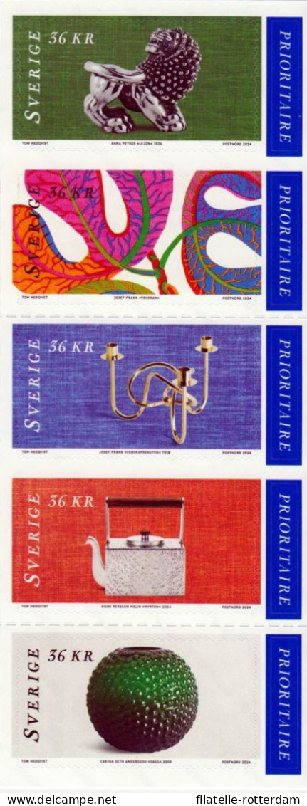 Sweden / Zweden - Postfris / MNH - Booklet Classic Design 2024 - Unused Stamps