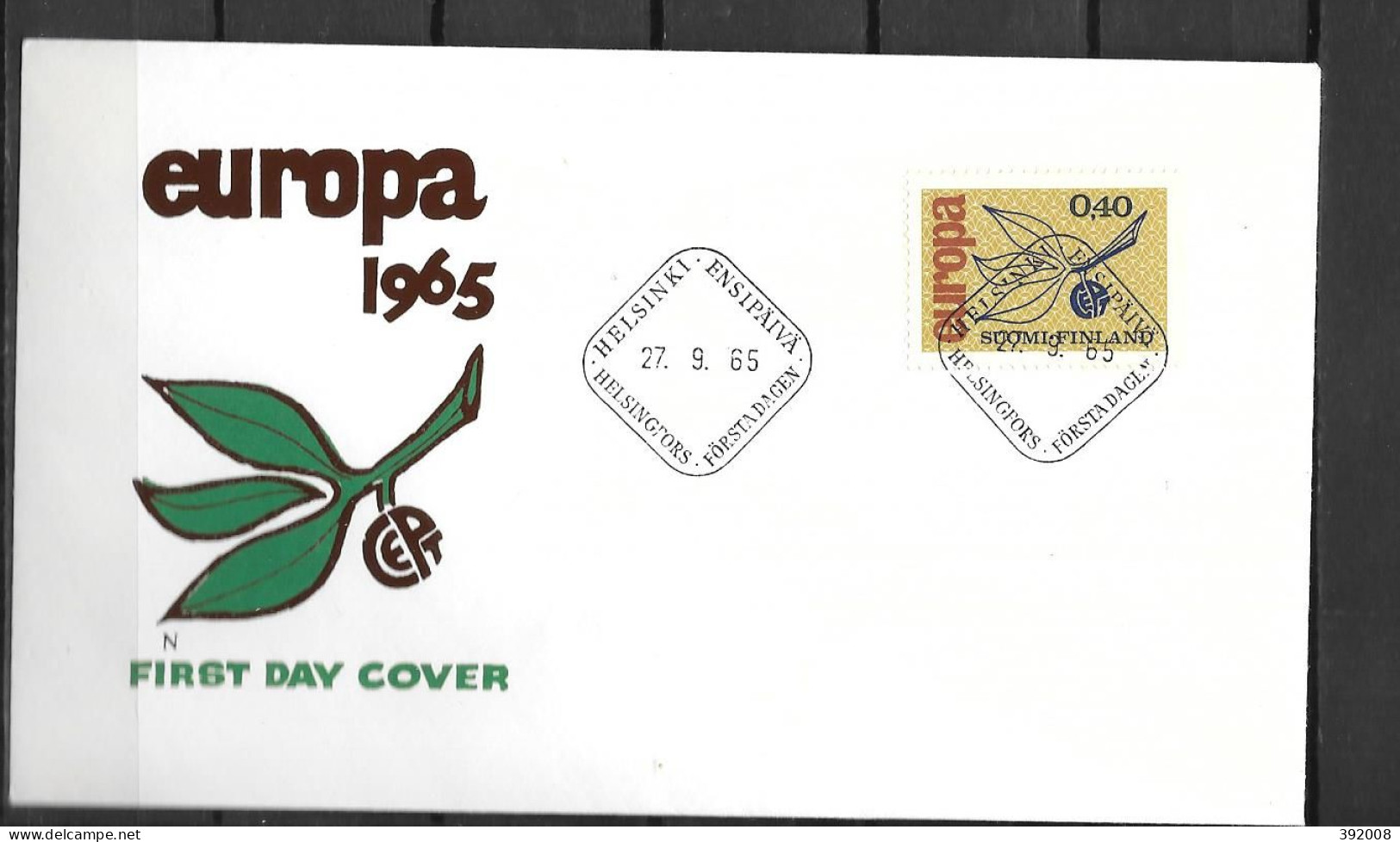 1965 - FDC - FINLANDE  - 42 - 1 - 1965