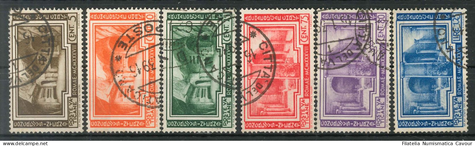 1938 - US (Catalogo Sassone N.° 55/60) (2449) - Usati