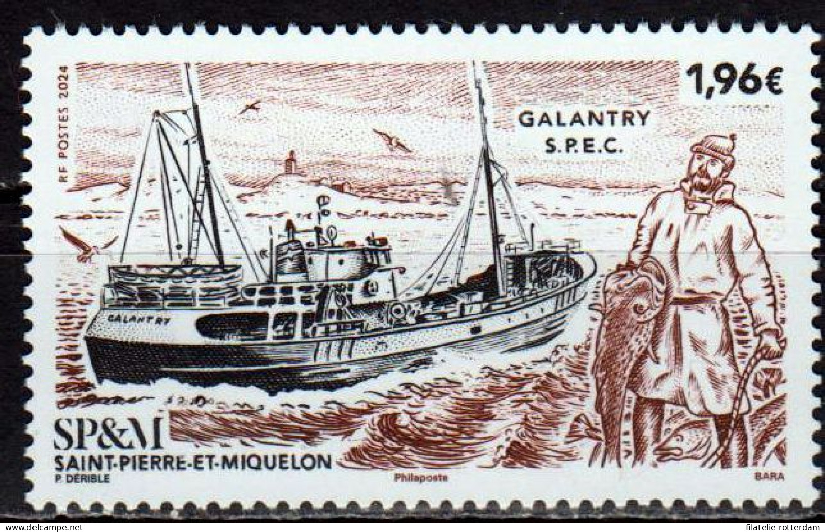 St. Pierre Et Miquelon - Postfris / MNH - Galantry 2024 - Unused Stamps