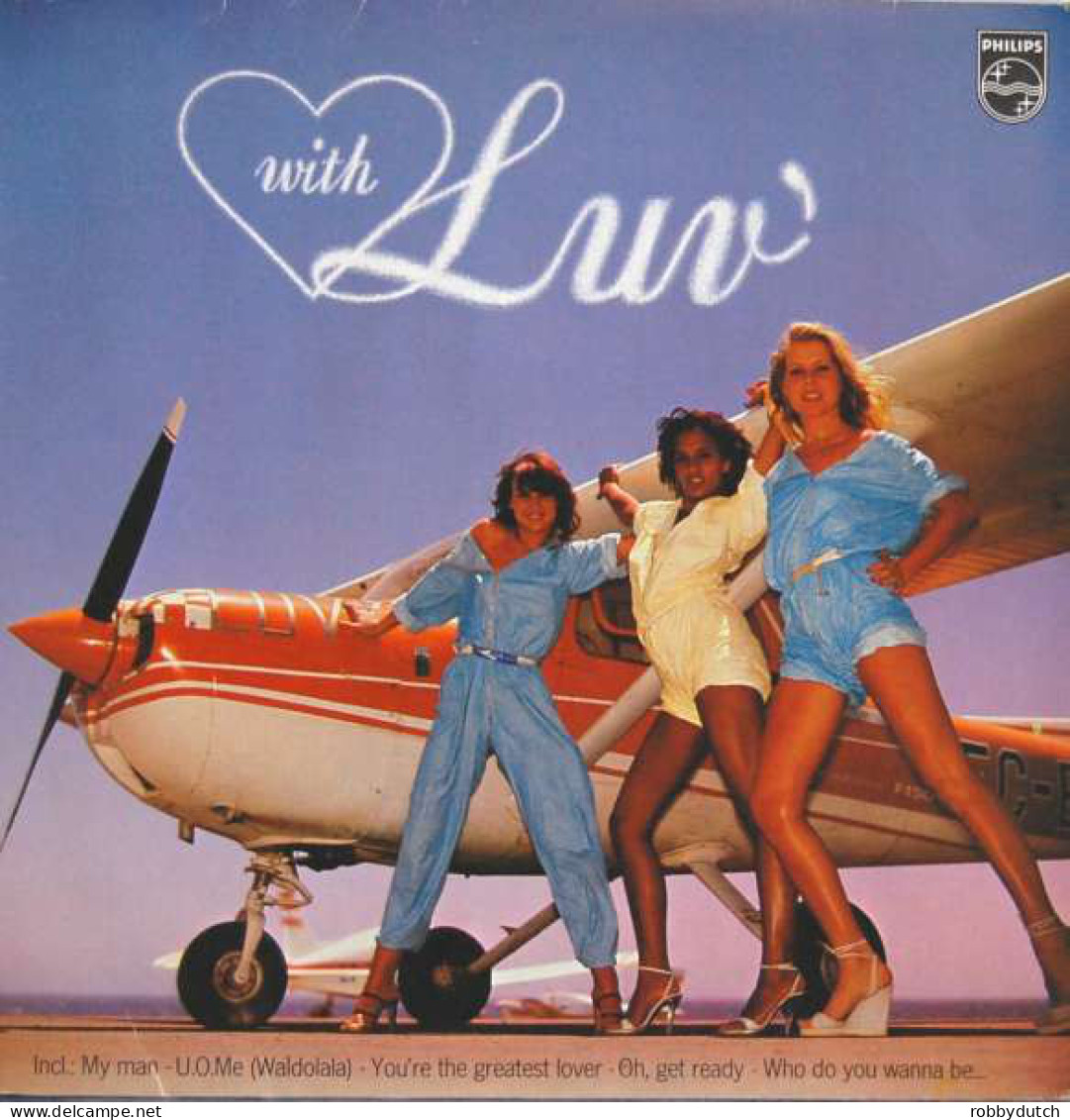 * LP *  LUV'  - WITH LUV' (Holland 1978 EX!!)  - Disco & Pop