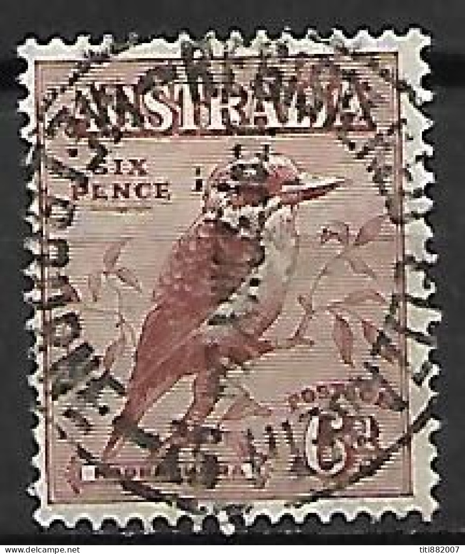 AUSTRALIE   -  1932.   Y&T N° 93 Oblitéré .  Oiseau - Usati