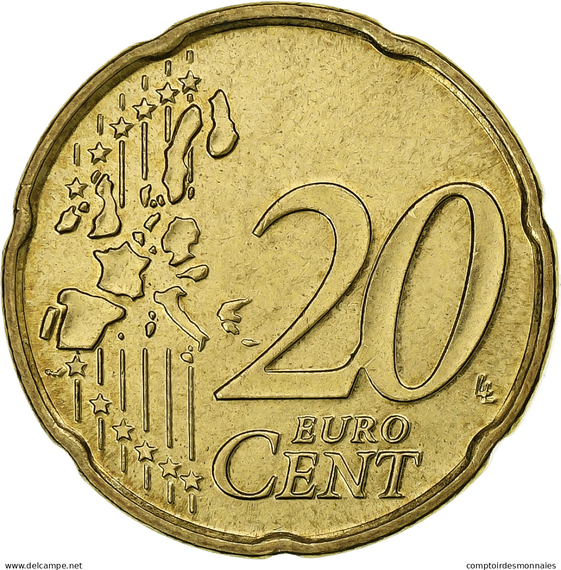 Belgique, Albert II, 20 Euro Cent, 2003, Bruxelles, SUP, Laiton, KM:228 - Belgium