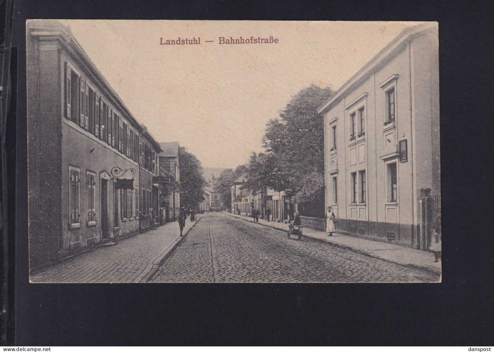 Dt. Reich AK Landstuhl Bahnhofstrasse - Landstuhl