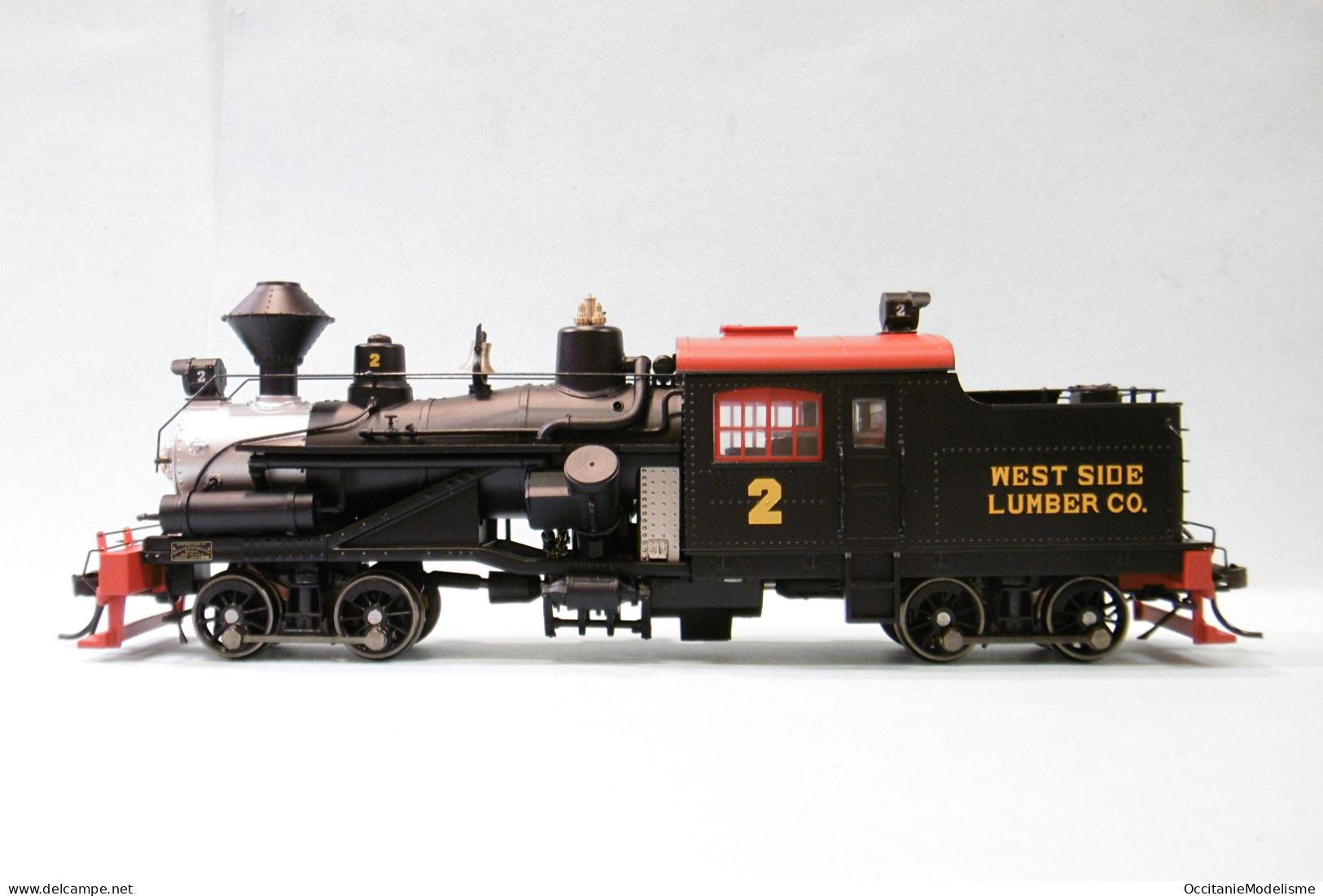 Rivarossi - Locomotive Vapeur HEISLER Westside Lumber Co Réf. HR2880 Neuf HO 1/87 - Locomotives