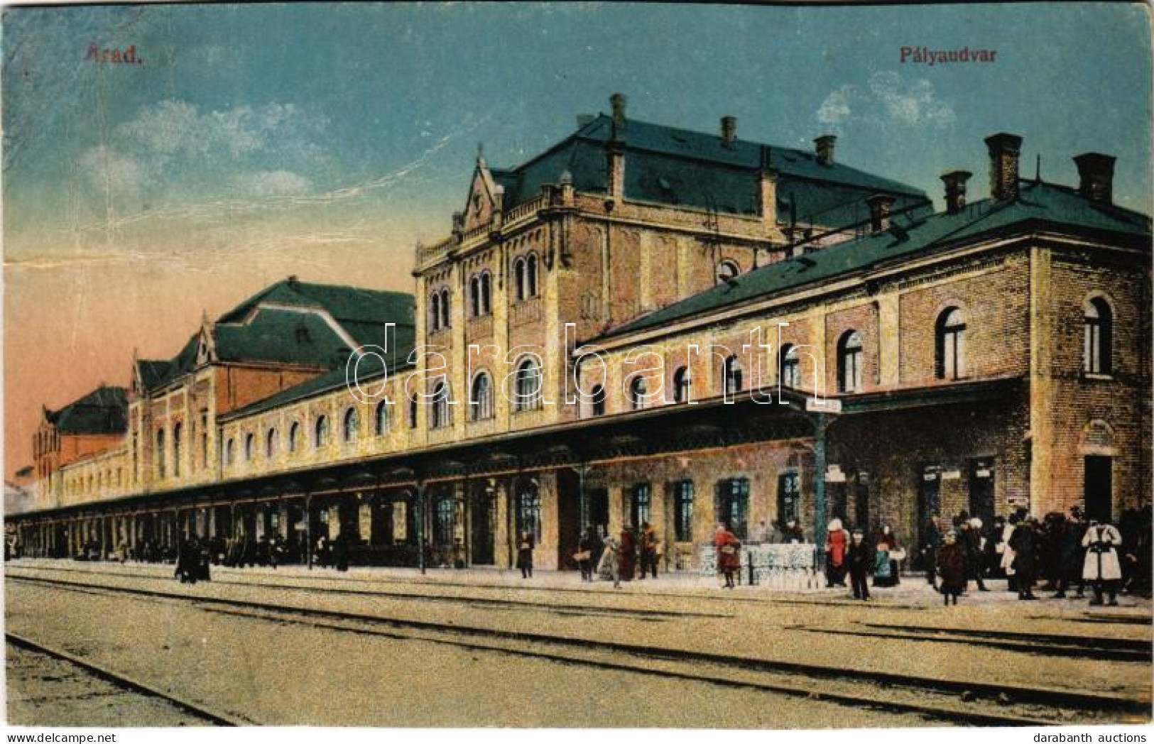 * T4 Arad, Pályaudvar, Vasútállomás / Gara / Railway Station (r) - Zonder Classificatie