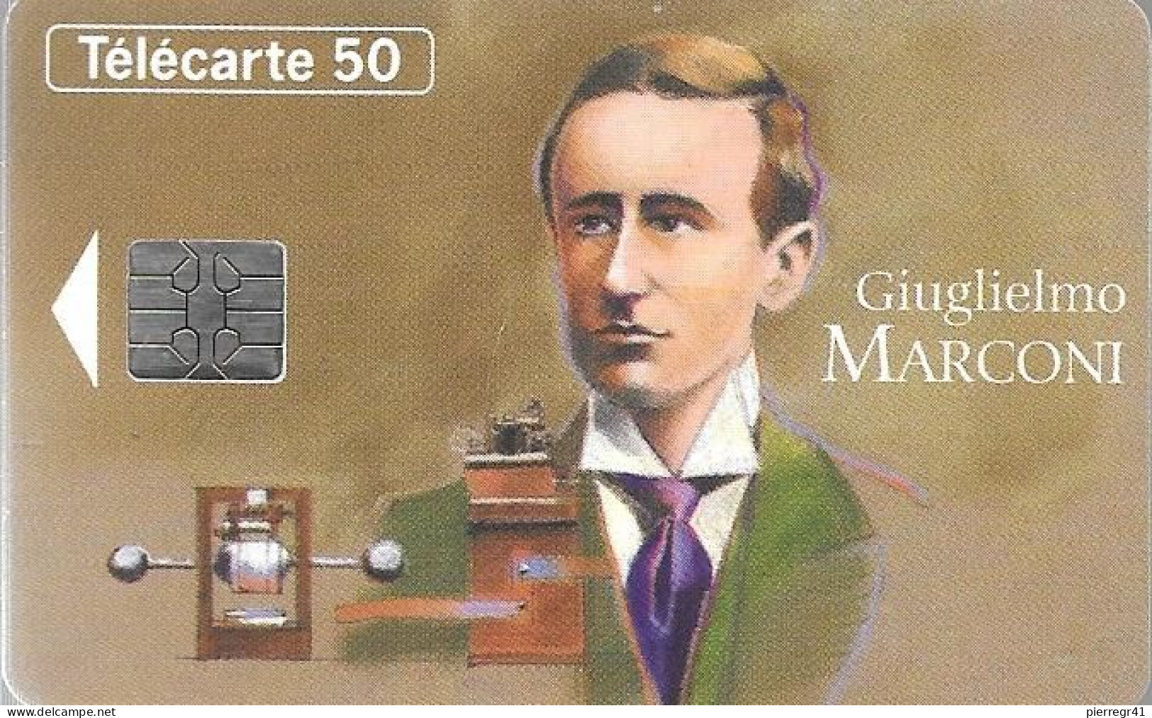 CARTE²°-PUBLIC-50U-F431Aa.-SO5-03/94-MARCONI-FIGURE7-V° DN-Série A  43011009/ 2e Ligne 8N° Centré--Util TE - 1993