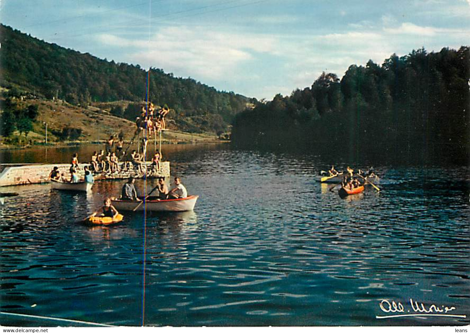 CONDAT EN FENIERS - LE LAC DES MOINES - MONIER  - Condat