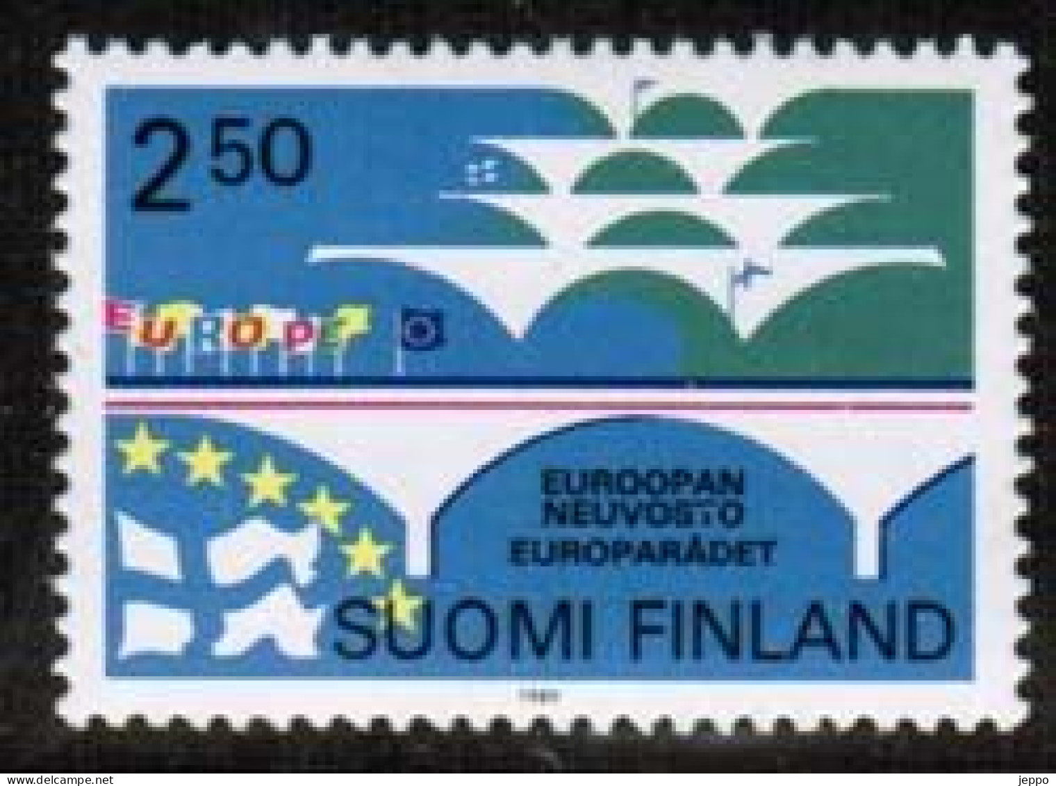 1989 Finland,  The Council Of Europe ** - Ongebruikt