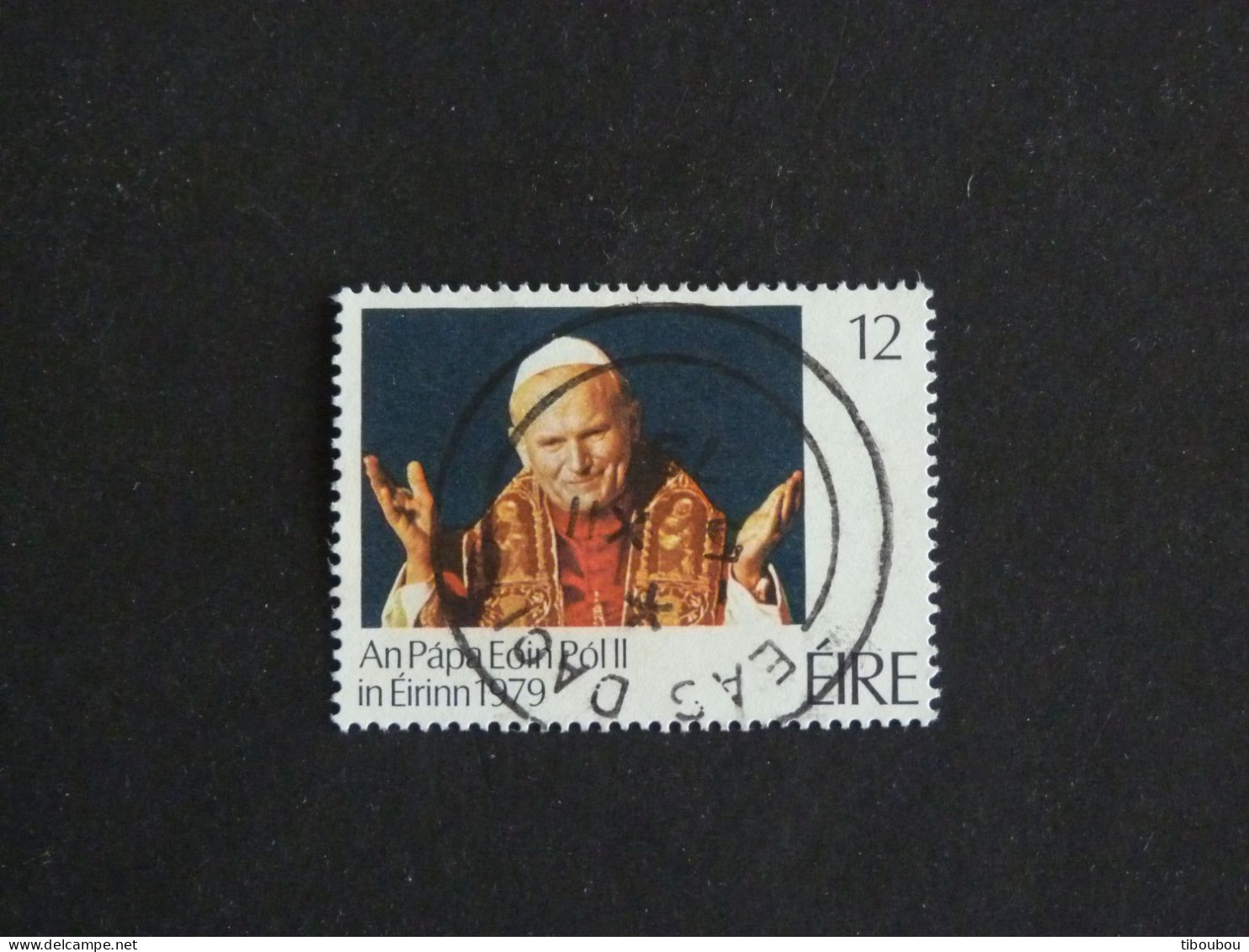 IRLANDE IRELAND EIRE YT 410 OBLITERE - PAPE JEAN PAUL II - Used Stamps