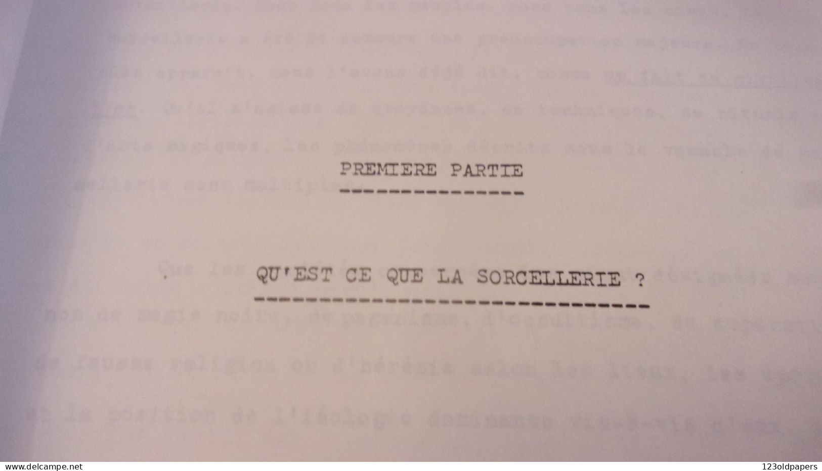 THESE DOCTORAT MEDECINE PSYCHODYNAMIQUE CROYANCES ET SORCELLERIE ASPECTSS ACTUELS DANSLE LIMOUSIN 1983 BARBAS - Limousin