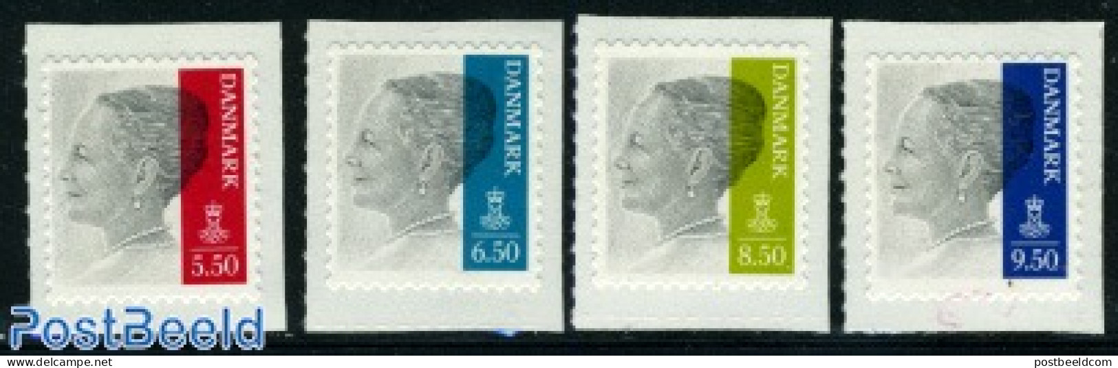 Denmark 2010 Definitives 4v S-a, Mint NH - Unused Stamps