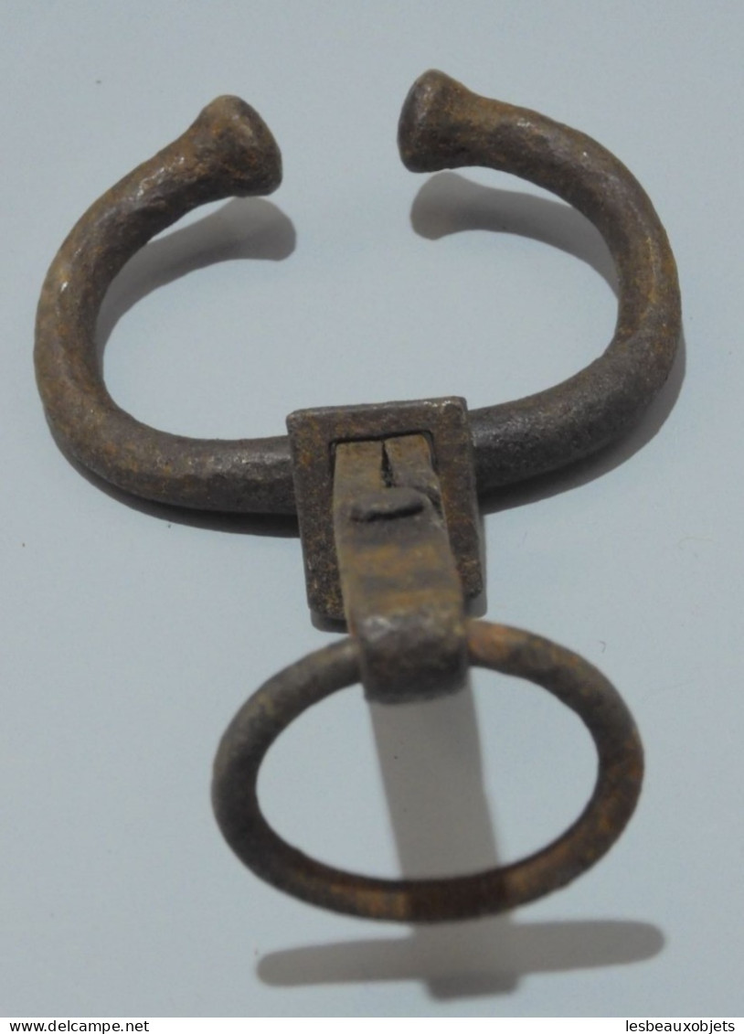 -ANCIEN PINCE NEZ PINCE MUSEAU VACHE ou TAUREAU Objet de la Ferme OUTIL XXe    E