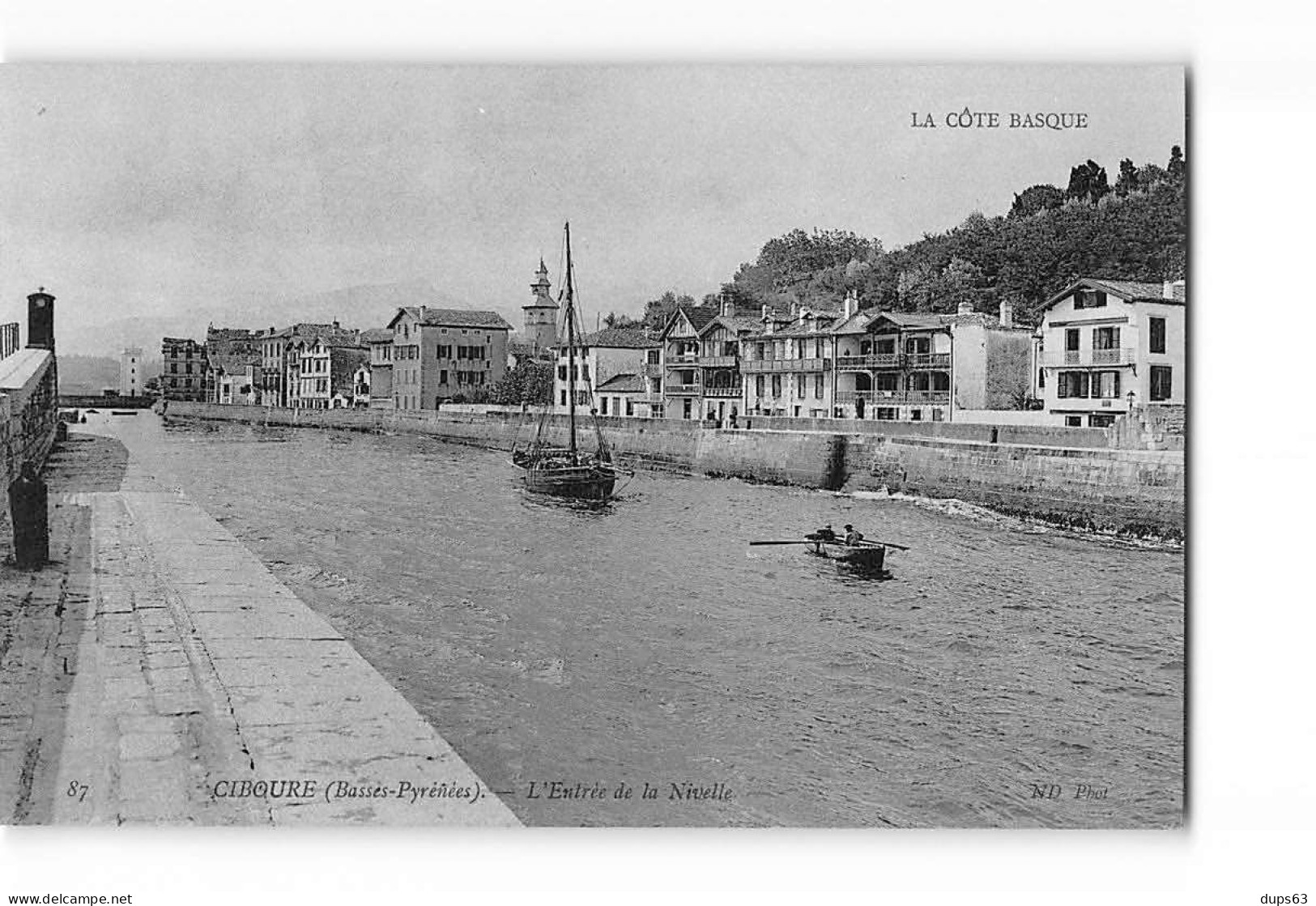 CIBOURE - L'Entrée De La Nivelle - Très Bon état - Ciboure