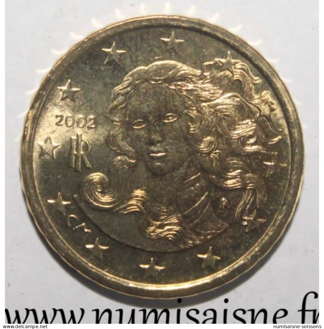 ITALIE - KM 213 - 10 EURO CENT 2002 - VENUS DE SANDRO BOTTICELLI - SPL - Italie