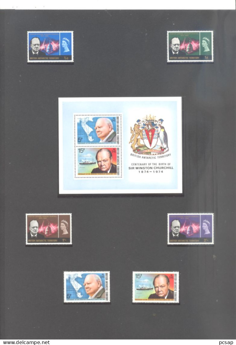 Album YT De Plus De 470 Timbres Et Blocs Neufs Sur Sir Winston Churchill (TBE) - Sir Winston Churchill