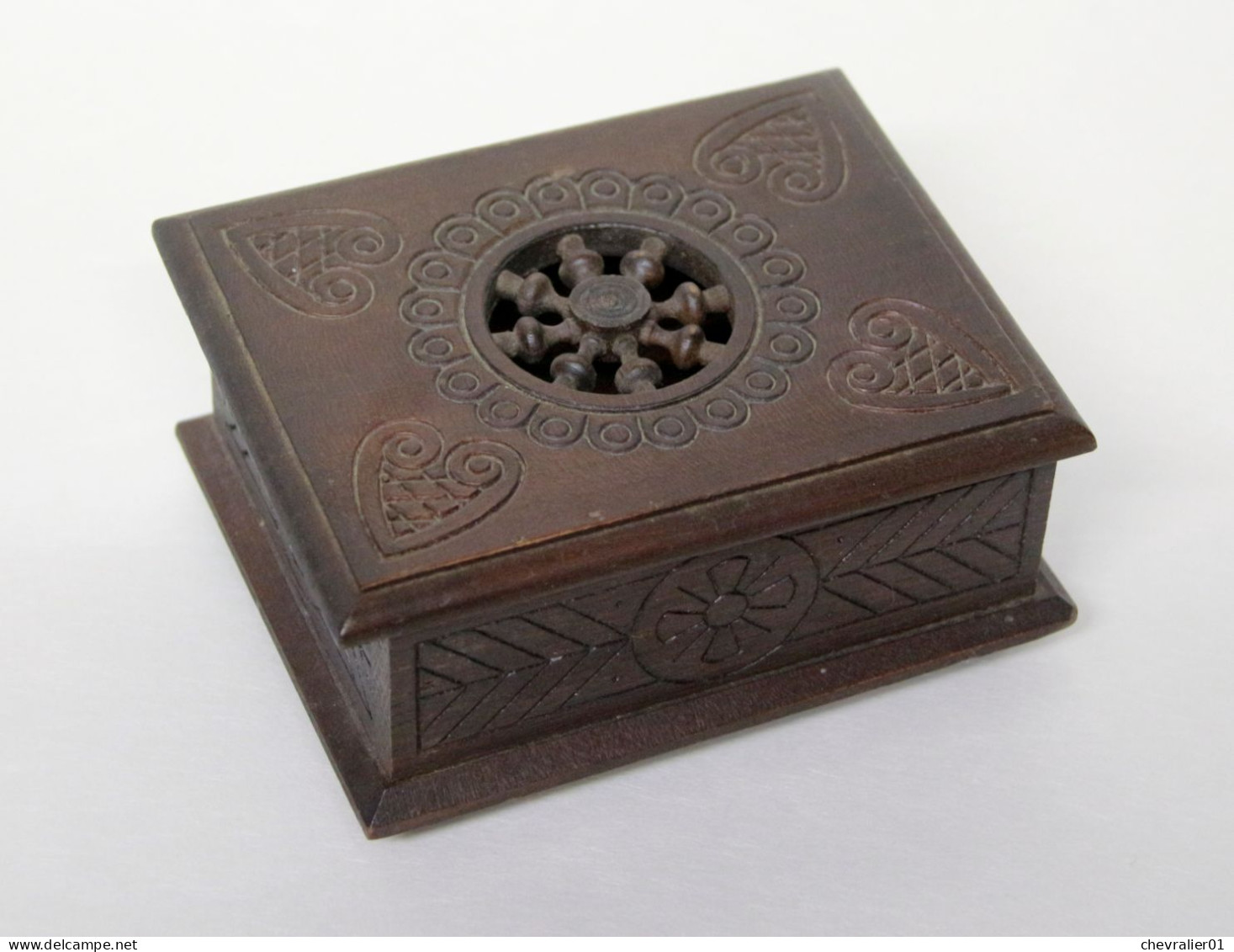 Bijoux – Boîte De Rangement En Bois - Roue Du Dharma - Boxes