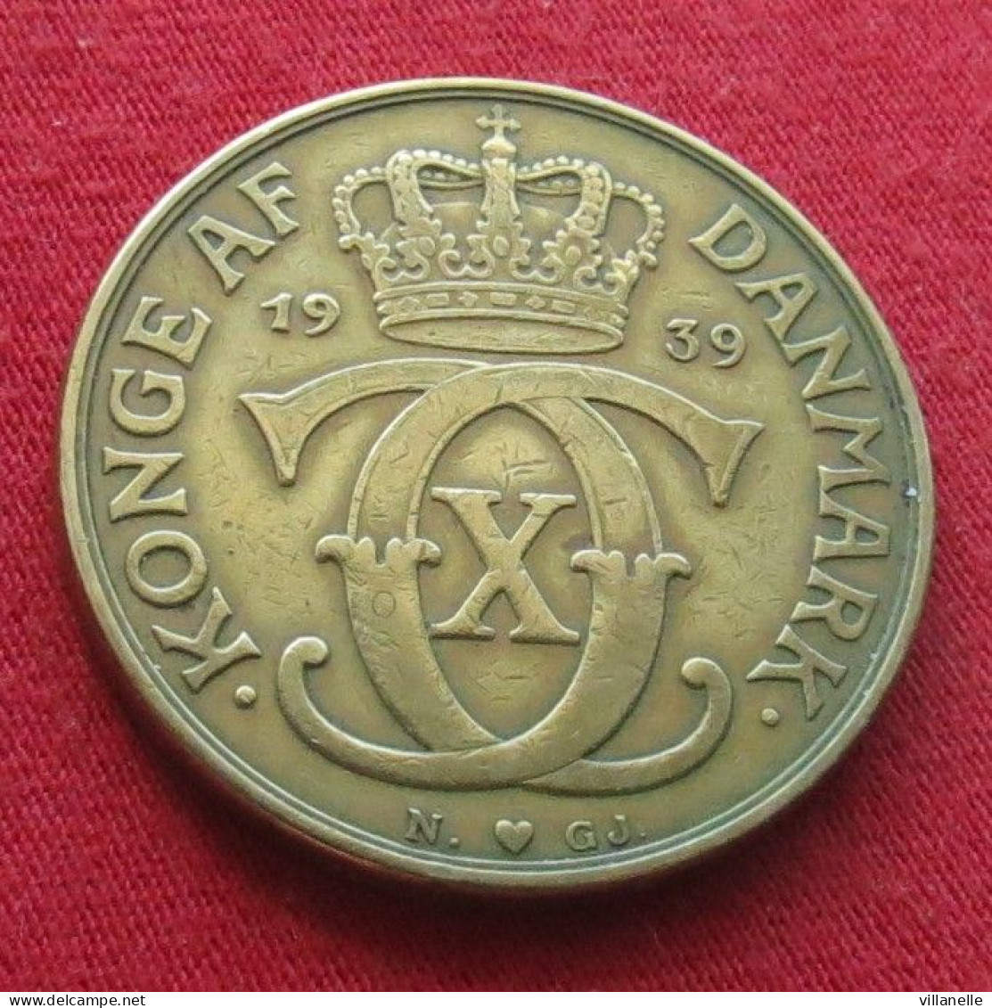 Denmark 2 Krone 1939  Dinamarca Danemark Danimarca Denemarken W ºº - Denemarken