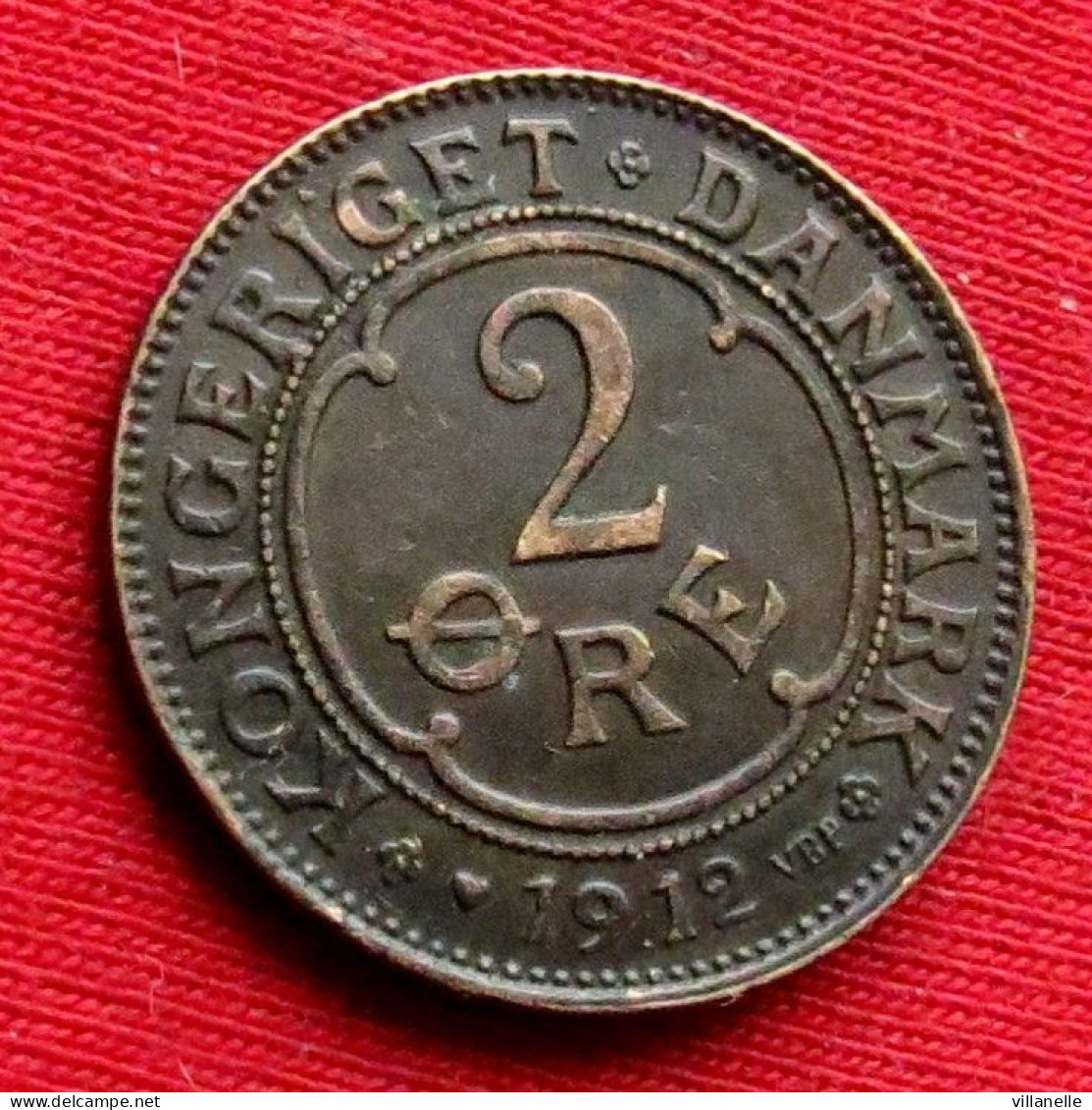 Denmark 2 Ore 1912  Dinamarca Danemark Danimarca Denemarken W ºº - Dänemark