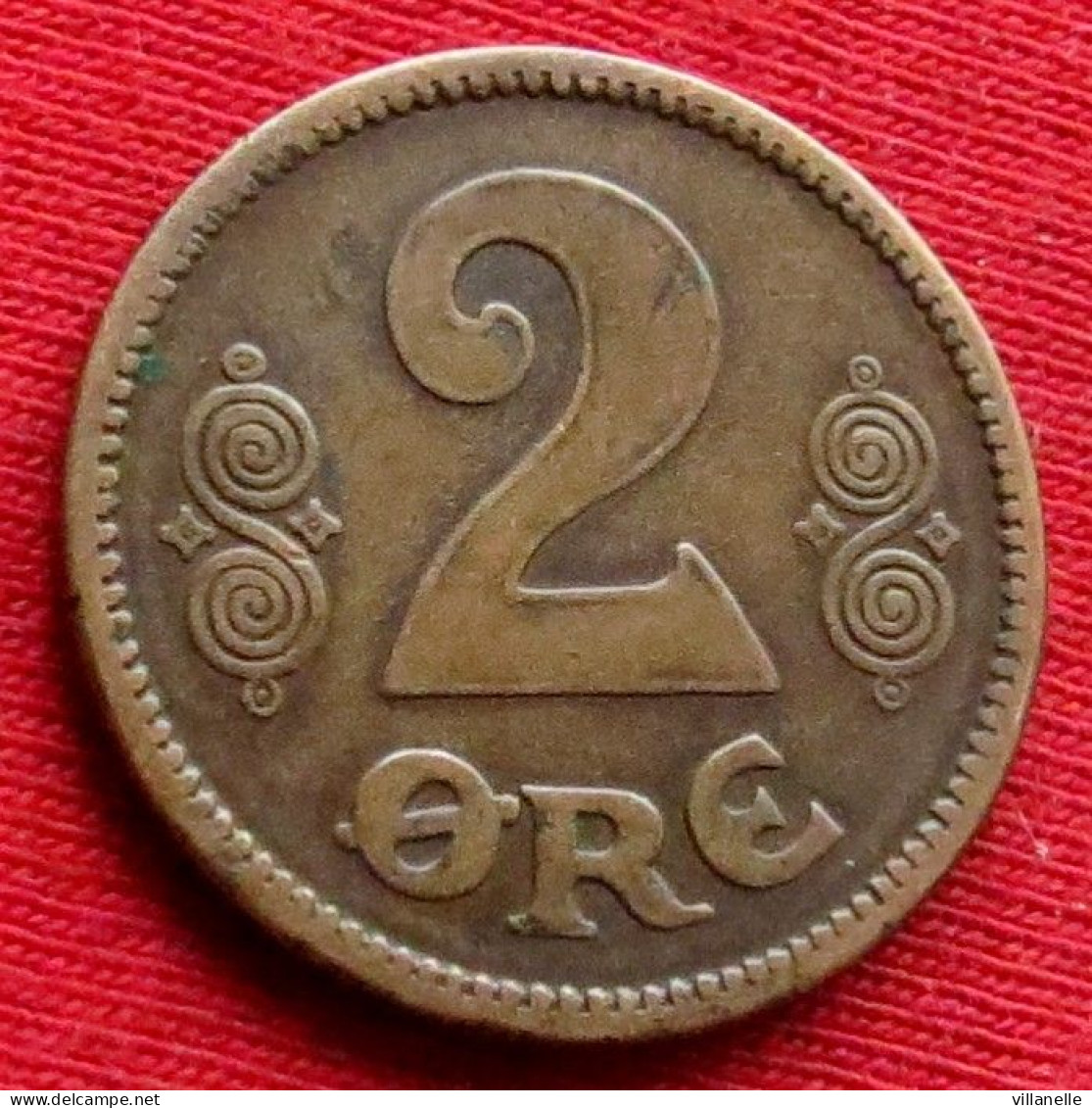 Denmark 2 Ore 1921  Dinamarca Danemark Danimarca Denemarken W ºº - Dänemark